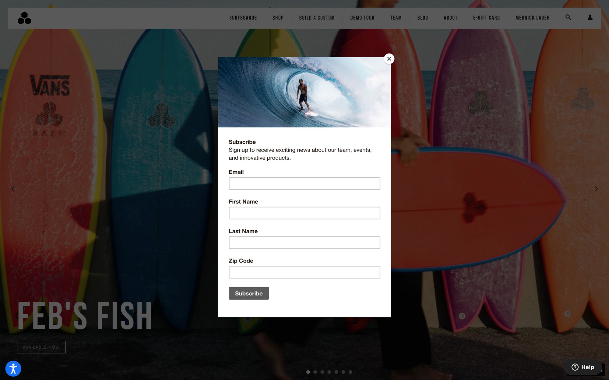elliott-rebuck-portfolio-cisurfboards-ecommerce-welcome-compaign1